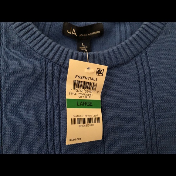 John Ashford Other - John ashford blue sweater large
